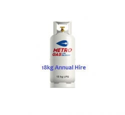 Annual Hire 1 x 18kg Cylinder