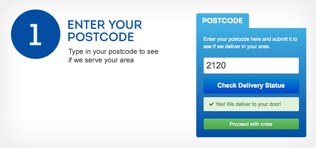 Enter Your Postcode